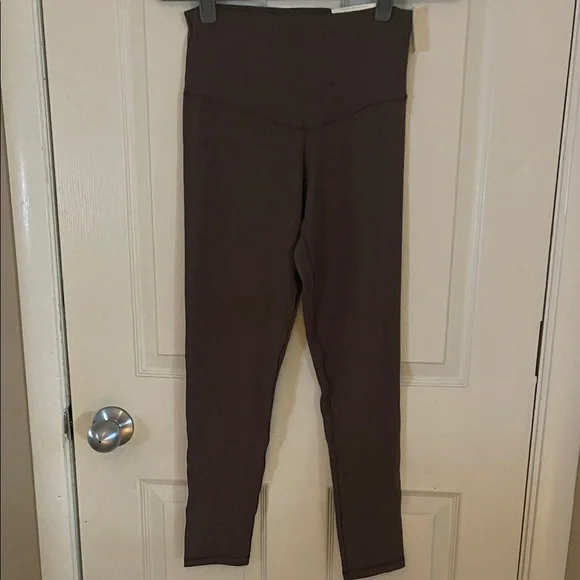 Aerie Offline Hi-Rise 7/8 Leggings in Brown NWT - Picture 1 of 5